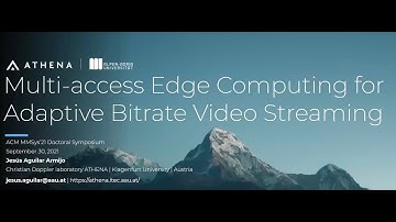Multi-access Edge Computing for Adaptive Bitrate Video Streaming
