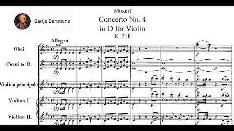 Mozart - Violin Concerto No. 4, K. 218 (1775) [Grumiaux]