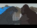 Godzilla Vs Kong Part 3 FINAL BATTLE Animation 