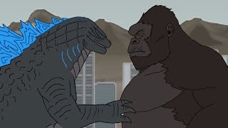 Godzilla vs Kong - Part 3 (FINAL BATTLE) | Animation