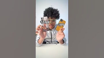 99 VS 599 MOBILE SKIN #mythpat #techburner #technology