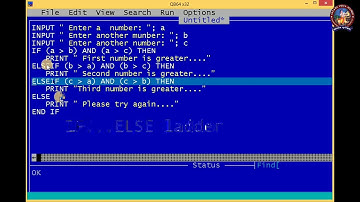 QB64 ¦¦ Nested IF statement
