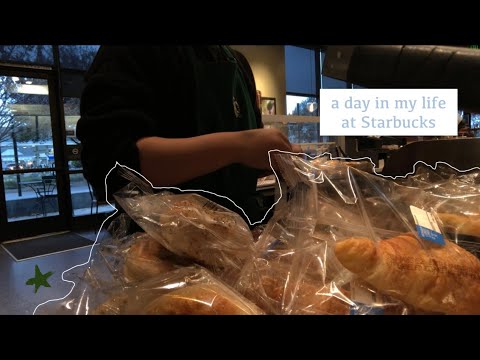what it’s like to work at Starbucks! A day in the life of a Starbucks ...
