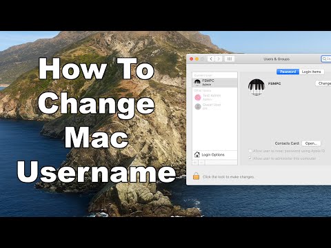 How do you change user group on Mac?