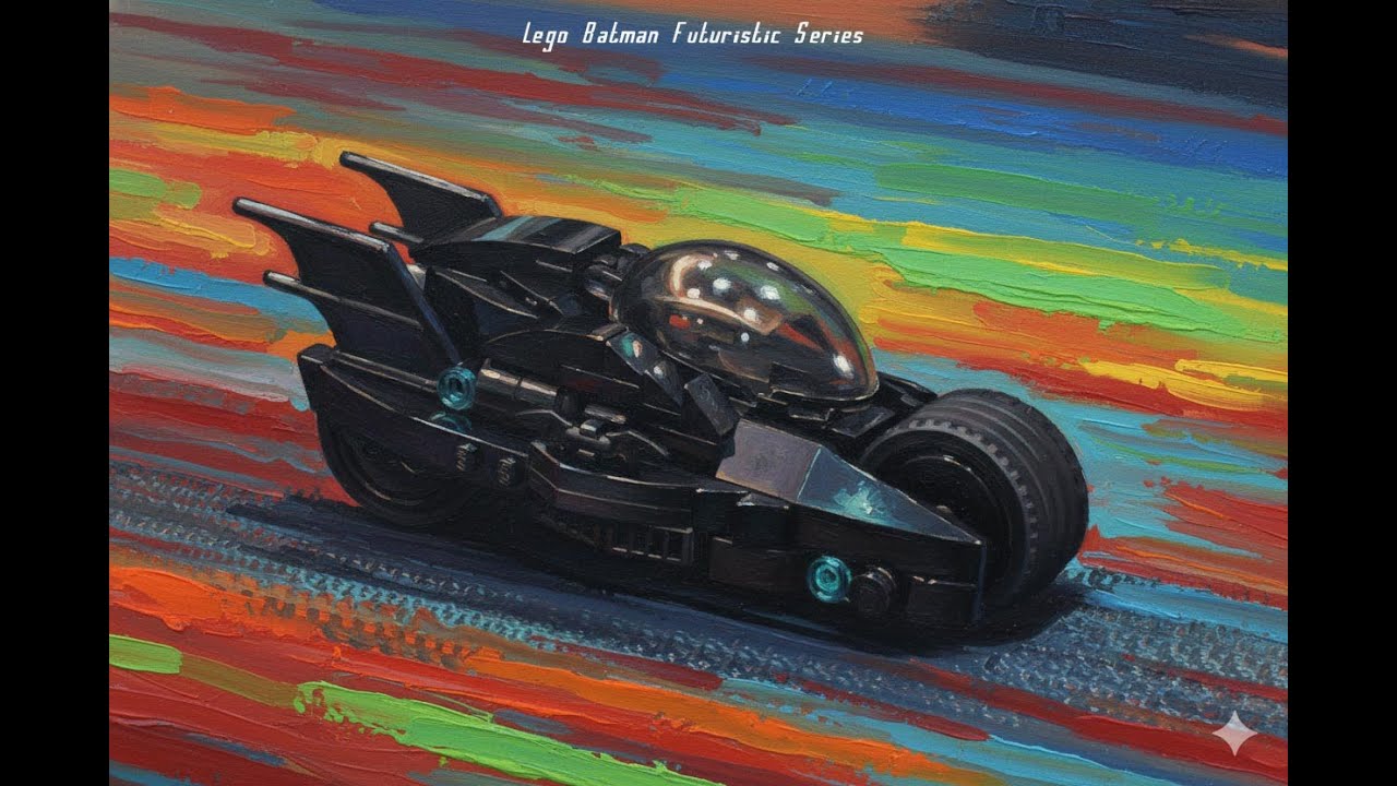 Lego Batman (Old Futuristic Motorcycle & Reverse Trike Comparison)