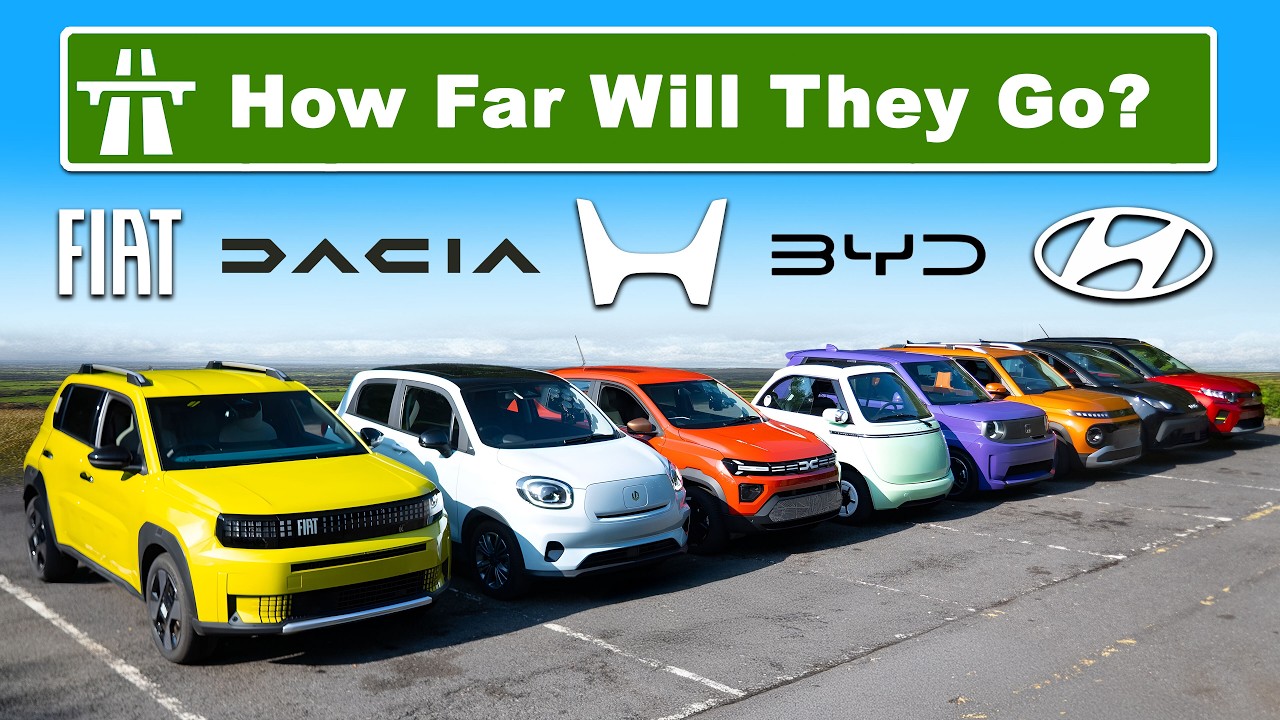 I drove the cheapest new EVs until THEY DIED!, on YouTube