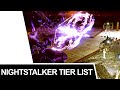 DESTINY 2 PvE Tier List - Nightstalker: Is it Sneaky Enough?