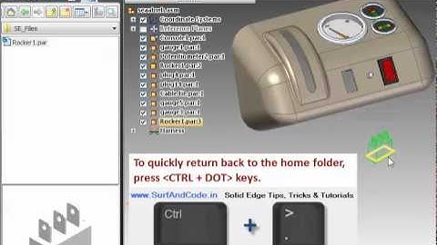 Solid Edge Video Quick Tip #028