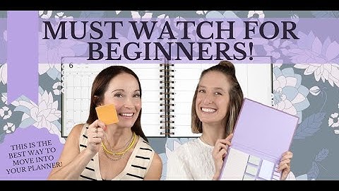 HOW TO GET STARTED IN YOUR LAUREL DENISE PLANNER | OMG Planners with Laurel Denise