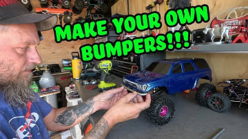 DIY 1/10 RC Bumpers (Speed Truck Update)