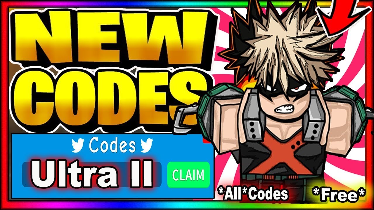 All New Codes 2020 Roblox Plus Ultra Ii Youtube - roblox plus ultra codes