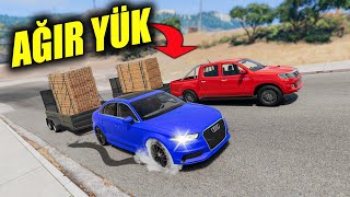 ARABALARI ZORLU RAMPA TIRMANMA // AĞIR YÜK TAŞIYORUZ // BeamNG.drive