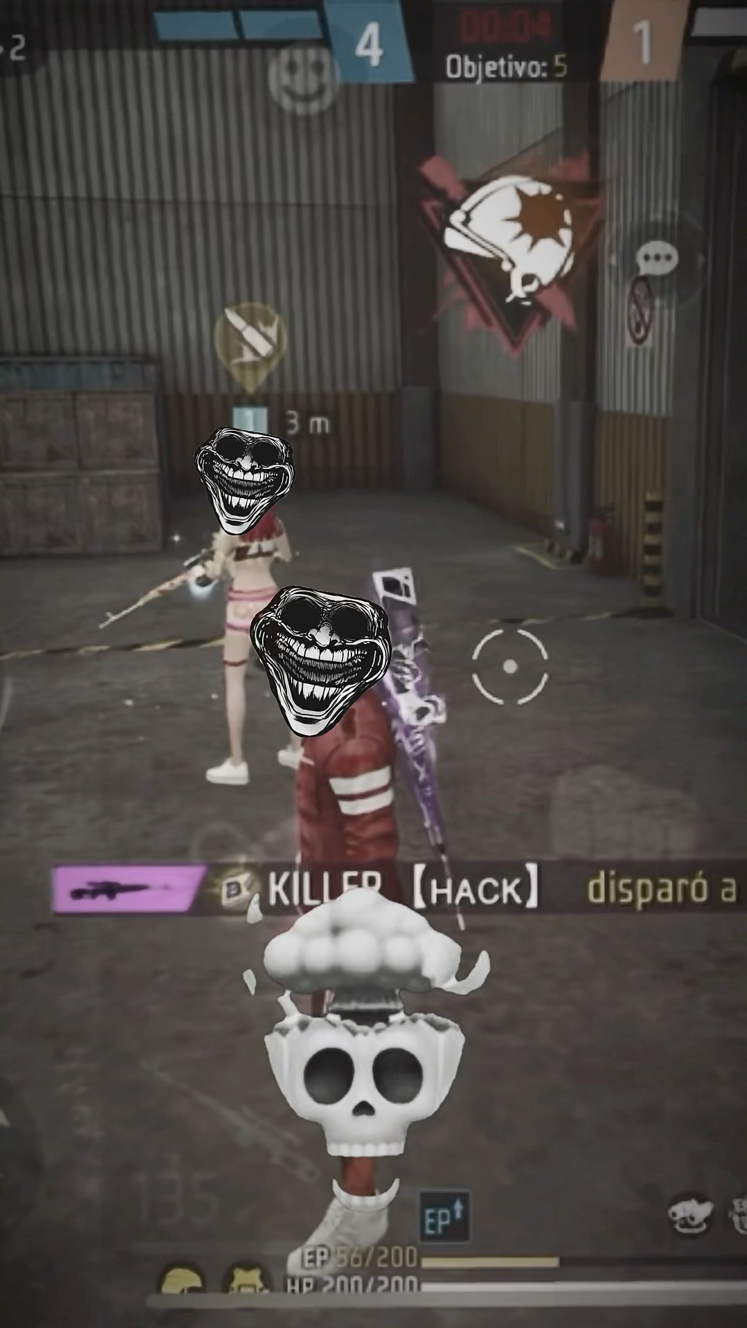 MI DUA Y YO HICIMOS ESTA JUGADA IMPOSIBLE ? - #freefire