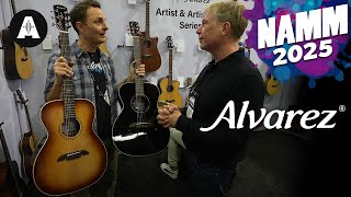 New Alvarez Laureate Acoustics & 60th Anniversary Models! | Alvarez Guitars NAMM 2025