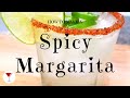 Spicy Margarita | How to make a cocktail with Tequila, Triple Sec, Simple Syrup, Lime &amp; Jalapeño