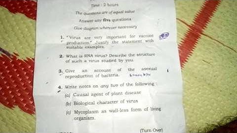 Botany paper-1 ,1st sem 2016-17 sambalpur university