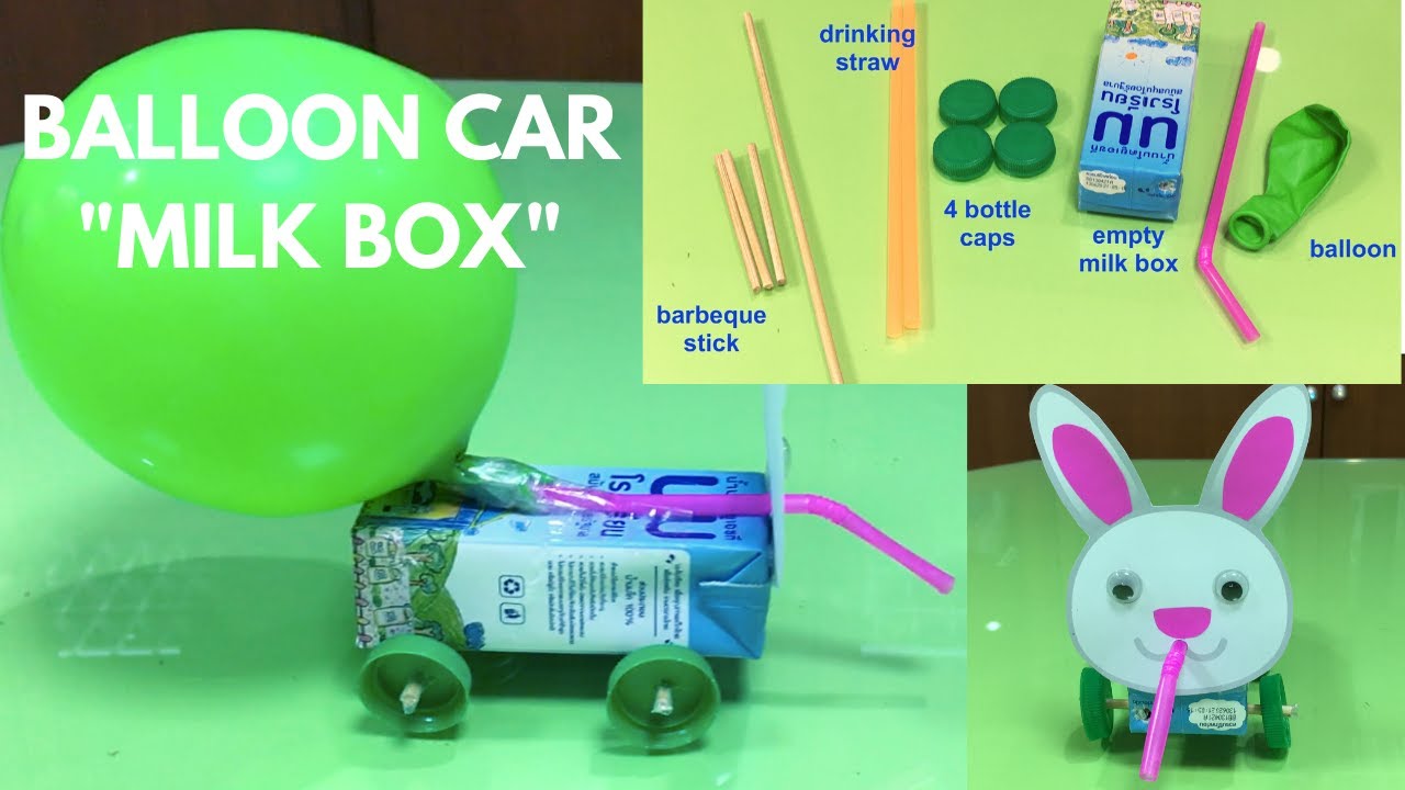 DIY Self-Propelled Balloon Car Water Bottle, Step-by-Step Instructions