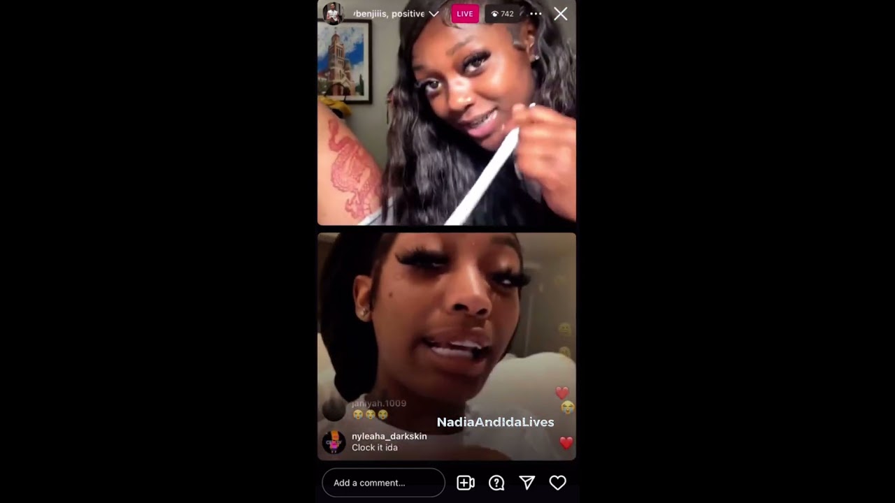 Nadia Makes Ida Fold On Live😻 *They Might See Each Other Tmrw😊 06/30