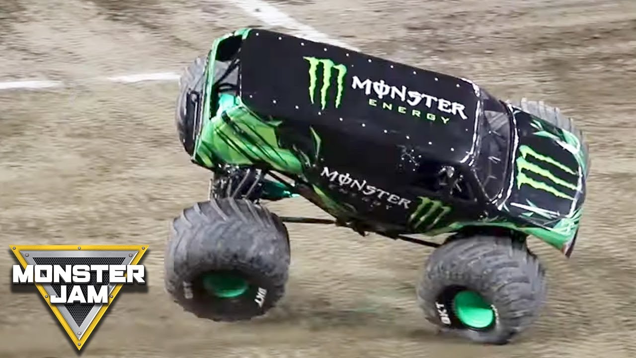 Hitting real life monster truck jumps at Minneapolis Minnesota on