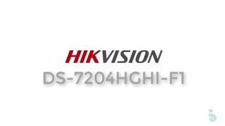 DVR 4 Channel Hikvision Turbo HD DS-7204 HGHI F1 1 SATA Murah Berkualitas