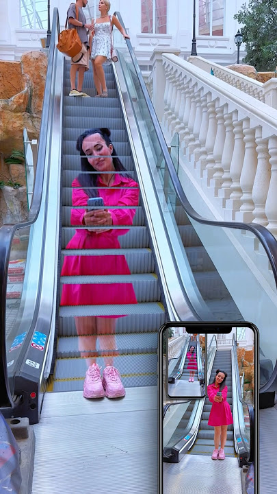 Funny Escalator Tutorial #katebrush #tutorial #shorts