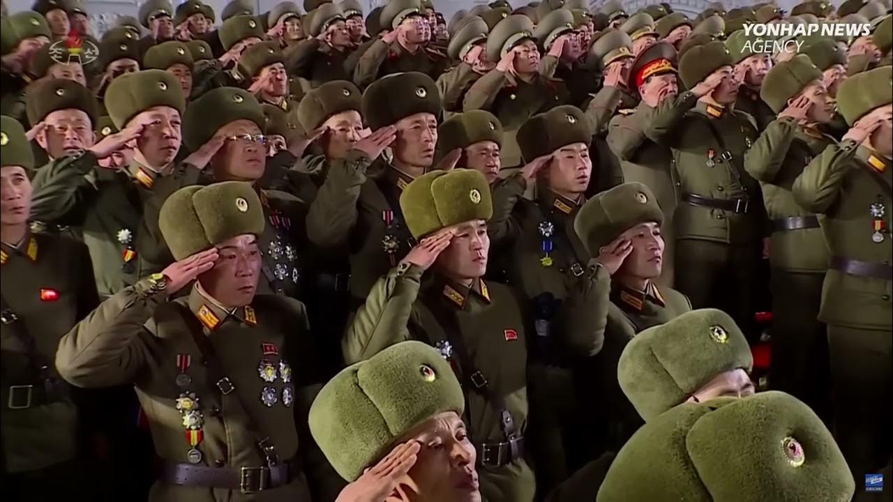 I Put Some Bee Gees Music Over North Korean Marching Stayin' Alive by Bee Gees as a cover for North Korean 2023 Parade - YouTube