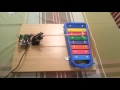 Arduino xylophone with servos