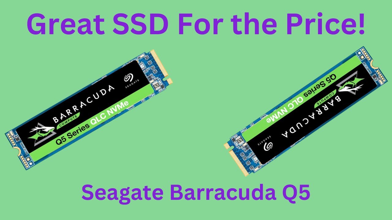 Seagate Barracuda Q5 1TB Review - YouTube