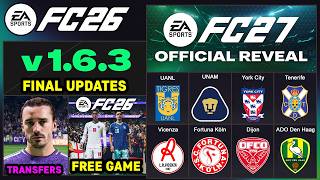 EA FC 26 NEW Updates - EA FC 27 NEW Official Reveal, Licenses & Additions ✅