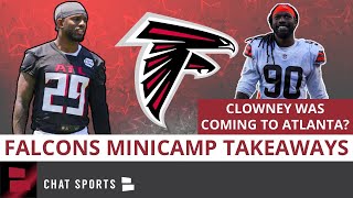 Falcons News \& Rumors: Sign Jadeveon Clowney in 2023 NFL Free Agency? 5 Falcons Minicamp Takeaways