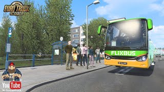 Ets2 V1 45 Setra S 516 Bus Mod Passenger Mod Youtube