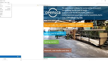 EAM054: OpenLCA - Intro