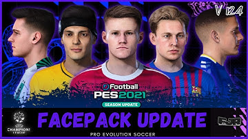 PES 2021 - UPDATE FACE V124 - SIDER VERSION & CPK VERSION | PC