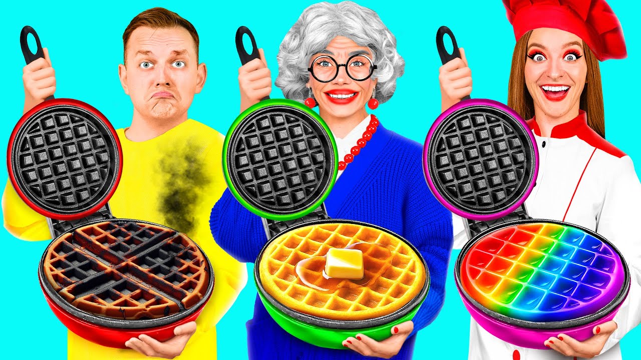 Кулинарный Челлендж: Я против Бабушки | Смешные Ситуации с Едой