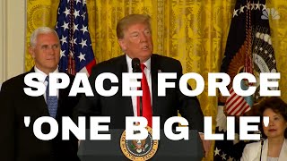 SPACEFORCE IS A BIG LIE! | SPACE BASED WEAPON SYSTEMS
