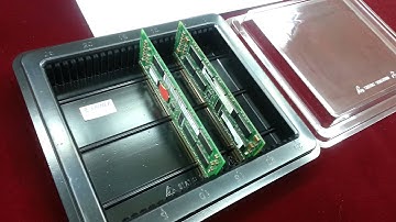 sun module ram esd packaging blister clamshell plastic box