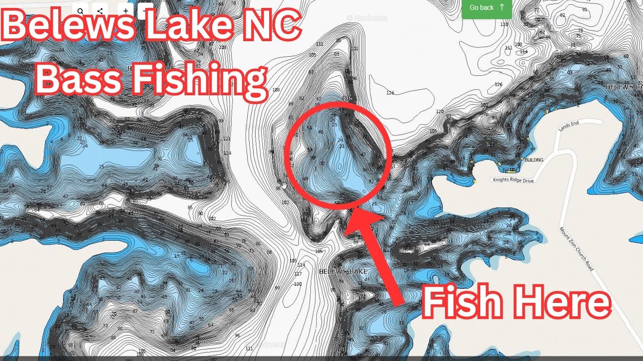 Belews Lake NC Bass Fishing 814 Offshore Hump Bass Manager The