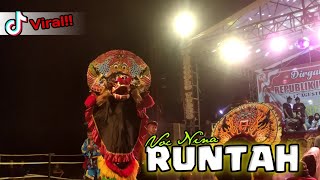 RUNTAH - DOEL SUMBANG VIRAL TIKTOK Versi Jaranan Voc Nina NEW MANGGOLO YUDHO Live Jombang Delik