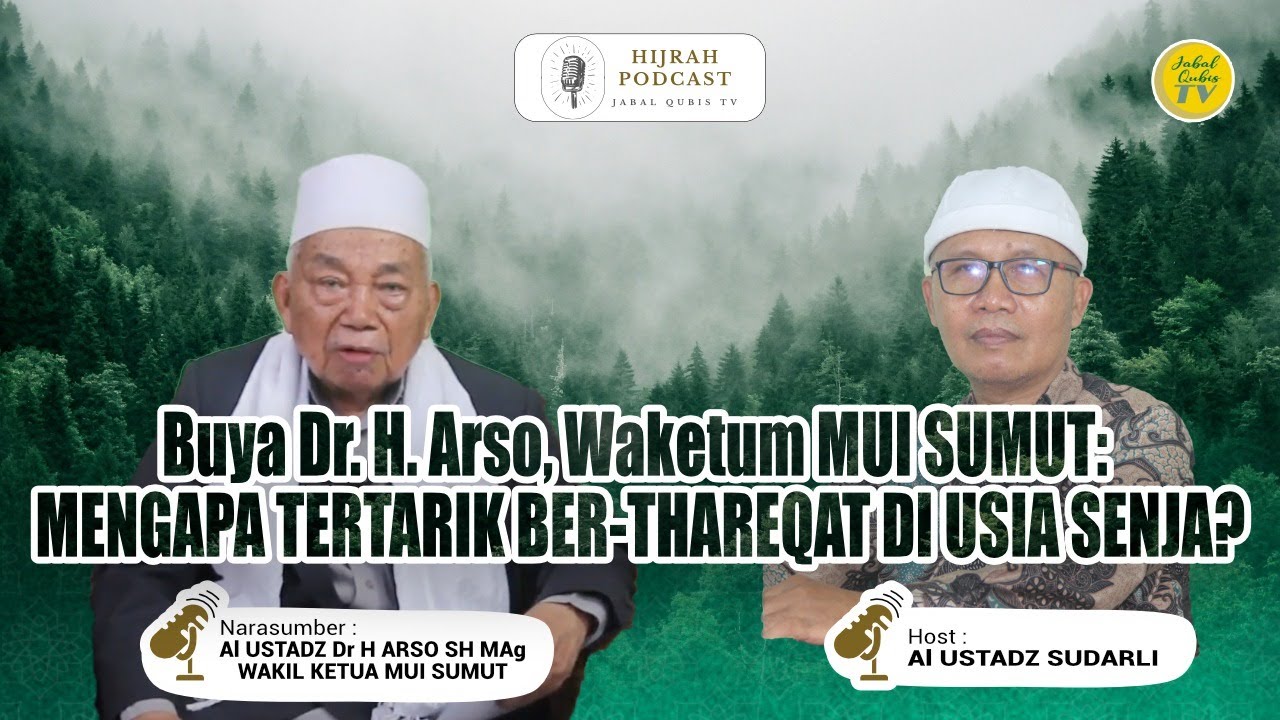 Buya Dr H Arso Menemukan Tarekat Naqsyabandiyah Di Usia Senja
