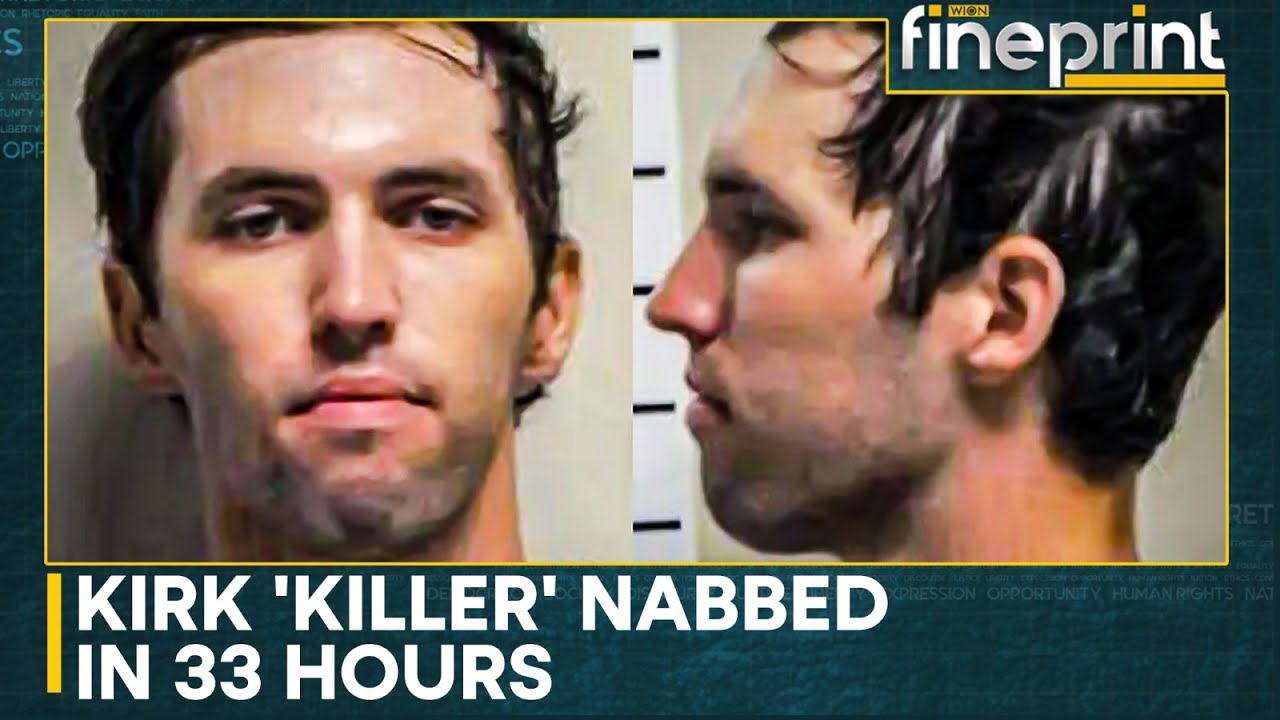 Charlie Kirk: Suspect Tyler Robinson Taken Into Custody After Intensive Manhunt | WION FINEPRINT