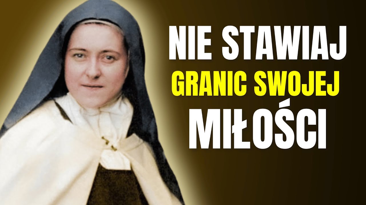 Św. Tereska widziała upadek duszy, która mówi: 