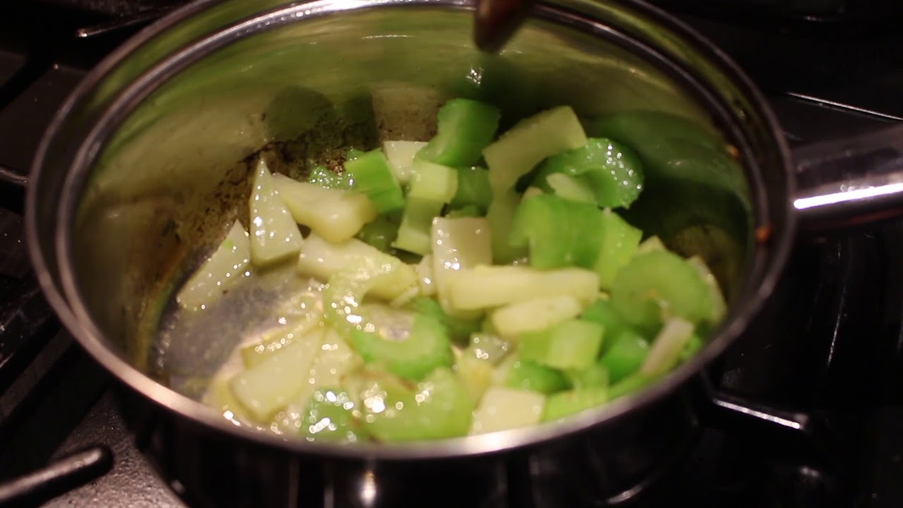 How to make celery soup YouTube