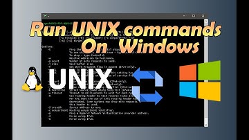 Run UNIX / Linux commands on Windows machine without other Operating Systems using Working method.
