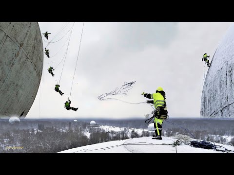 Активный отдых с нотками экстрима. Заброшенные шары под Наро-Фоминском.