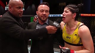 Ketlen Vieira Octagon Interview | UFC Vegas 43