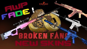 CS:GO | Operation Broken Fang ALL NEW SKINS !