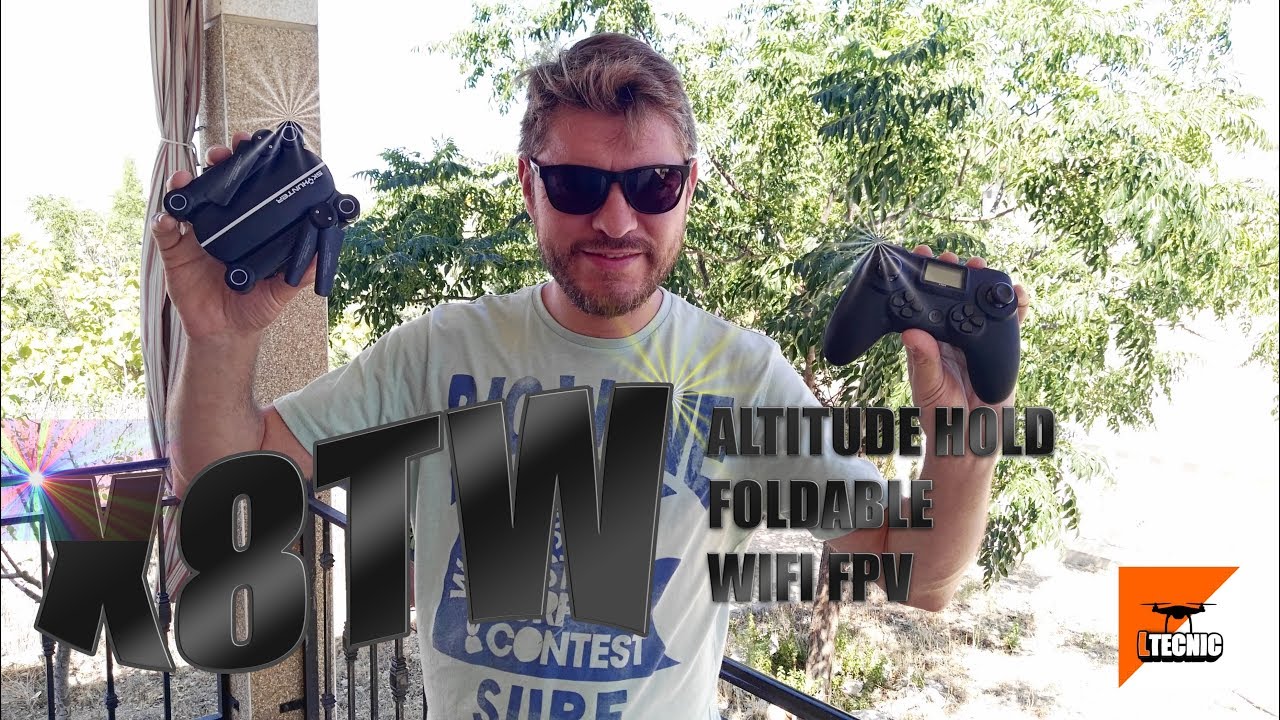 dronesense Jie Star Flyster X8TW SKYHunter, Review and exterior flying, amazing as air fight