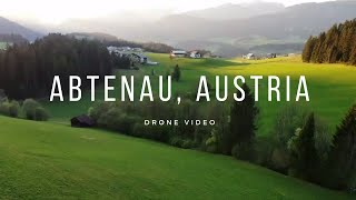 Austria Abtenau Aerial drone video | Австрия Альпы Абтенау с высоты