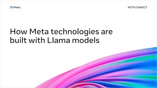 Famous How Meta Technologies Are Built With Llama Models Wealth