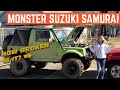 Amberghini TRADED The Geo Tracker For A MONSTER Suzuki Samurai 4WD
